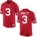 Men's Ohio State Buckeyes #3 Damon Arnette Red Nike NCAA College Football Jersey Lightweight ZZO8544TN